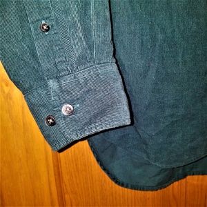 Banana Republic Dark Green Corduroy :Style Shirt